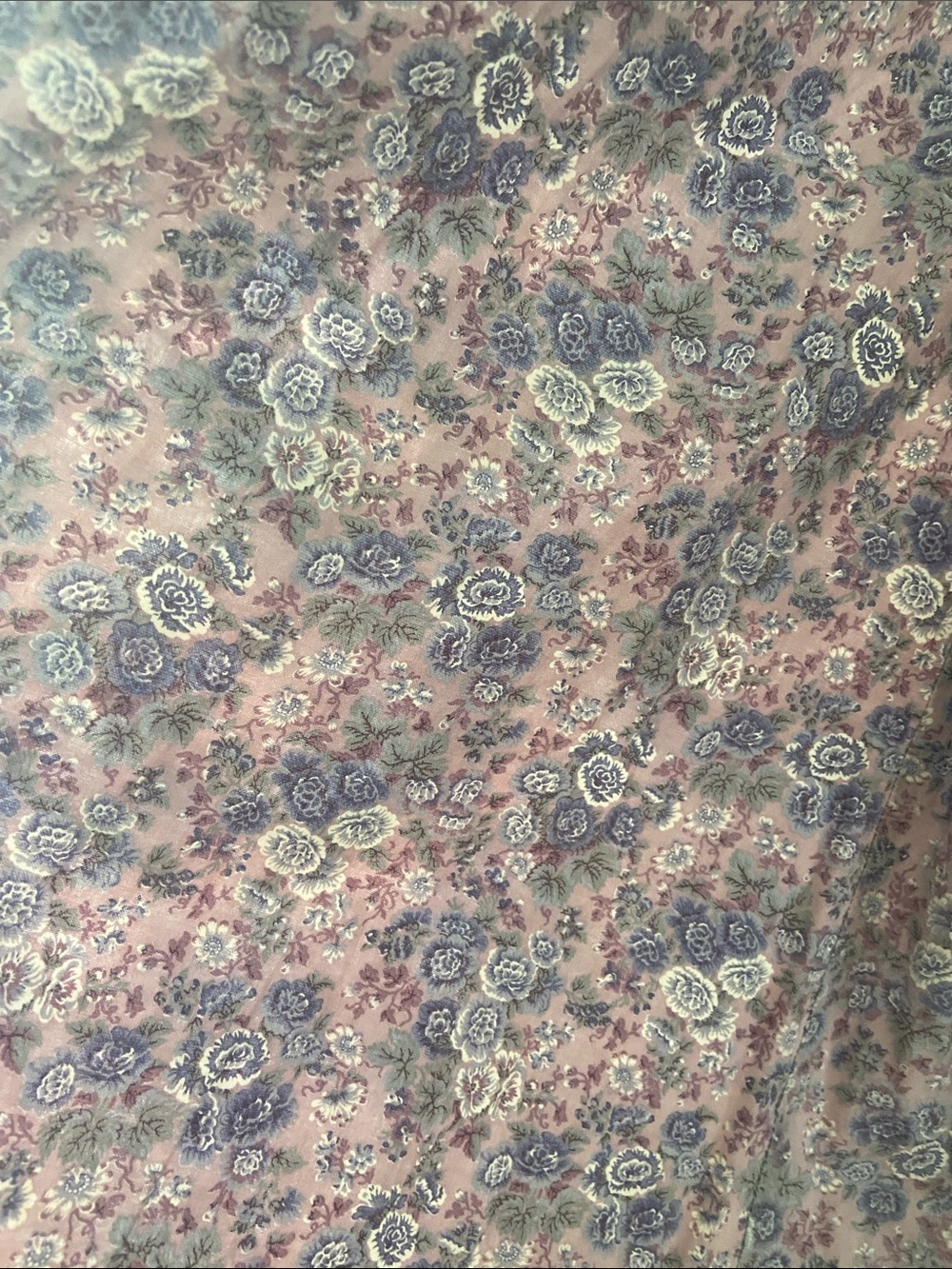 Vintage Gunne Sax Lavender Floral Midi Princess Skirt 2 - Picture 9 of 11